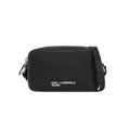 KarlLagerfeld Metal Logo Camera Bag Black