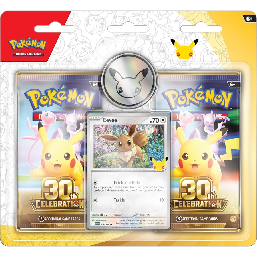 Pokemon 30th Celebration 2-Pack Blister 'Eevee'