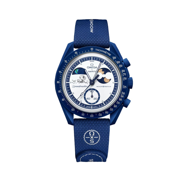 SWATCH x OMEGA Mission to Earthphase Moonshine Gold