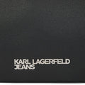 KarlLagerfeld Metal Logo Shoulder Bag Black