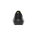 Oofos Club+ Slip-On Leather Shoe Black