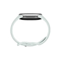 Google Fitbit Edge Classic Satin Silver Aluminum Case / Fog Active Band