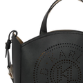 KarlLagerfeld Kcircle Perforated Small Tote Bag Black