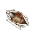 Coach Station Tote Bag 'Crossgrain Leather Gold Chalk'