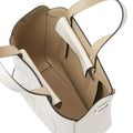 KarlLagerfeld Kcircle Perforated Small Tote Bag Cement