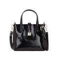 KarlLagerfeld Kautograph Padlock Mini Tote Bag Black