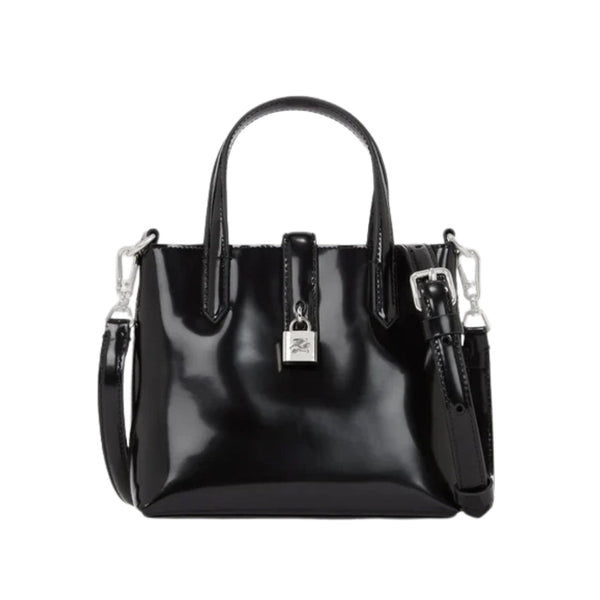 KarlLagerfeld Kautograph Padlock Mini Tote Bag Black