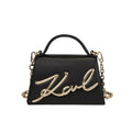 KarlLagerfeld Ksignature Small Crossbody Bag Black/Gold