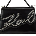 KarlLagerfeld Ksignature Small Studded Crossbody Bag Black