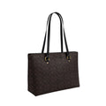 Coach Station Tote Bag In Signature Canvas 'Signature Canvas Gold Walnut Black'