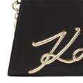 KarlLagerfeld Ksignature Medium Crossbody Bag Black/Gold