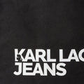 KarlLagerfeld Logo Canvas Shopper Black
