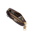 Coach Teri Shoulder Bag With Floral Applique 'Smooth Leather Gold Maple'