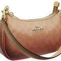 Coach Teri Mini Crossbody Bag In Ombre Signature Canvas 'Signature Canvas Gold Sunset'