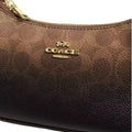Coach Teri Mini Crossbody Bag In Ombre Signature Canvas 'Signature Canvas Gold Brown'