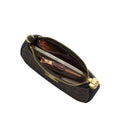 Coach Teri Mini Crossbody Bag In Signature Canvas 'Signature Canvas Gold Walnut Black'