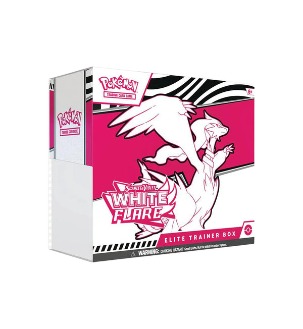 Pokémon 2025 Scarlet & Violet White Flare Elite Trainer Box