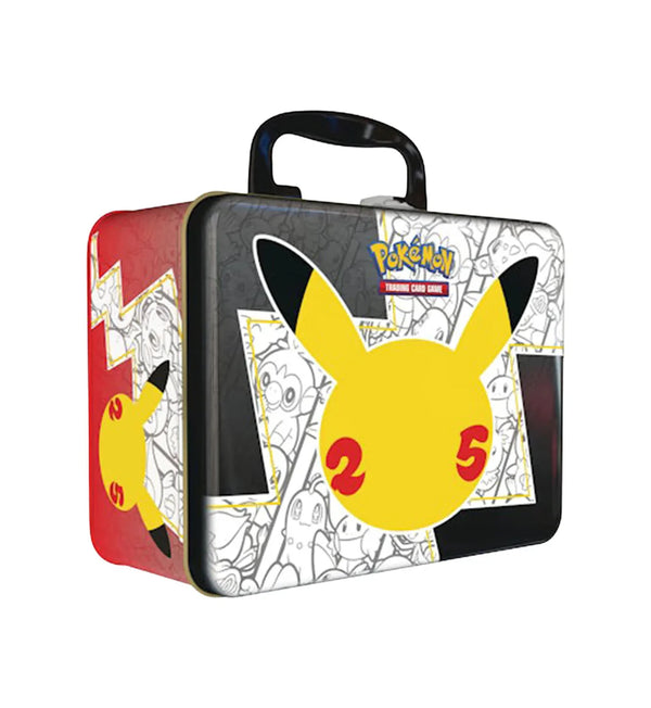 Pokémon 25th Anniversary Celebrations Collector Chest Tin