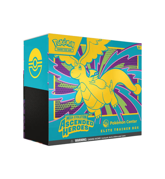 Pokémon Mega Evolution: Ascended Heroes Pokémon Center Elite Trainer Box