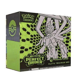Pokémon Mega Perfect Order Pokémon Center Elite Trainer Box