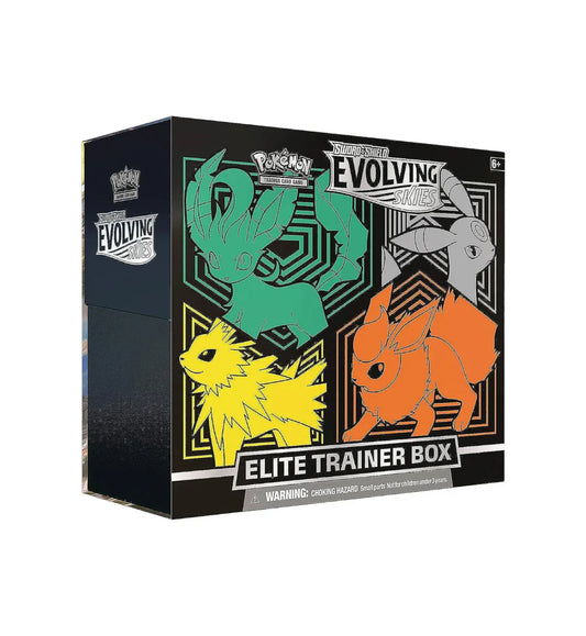 Pokémon Sword & Shield: Evolving Skies Elite Trainer Box 'Flareon/Jolteon/Umbreon/Leafeon'