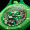 Green Eight Dial Petite Tapisserie Pattern Royal Pop