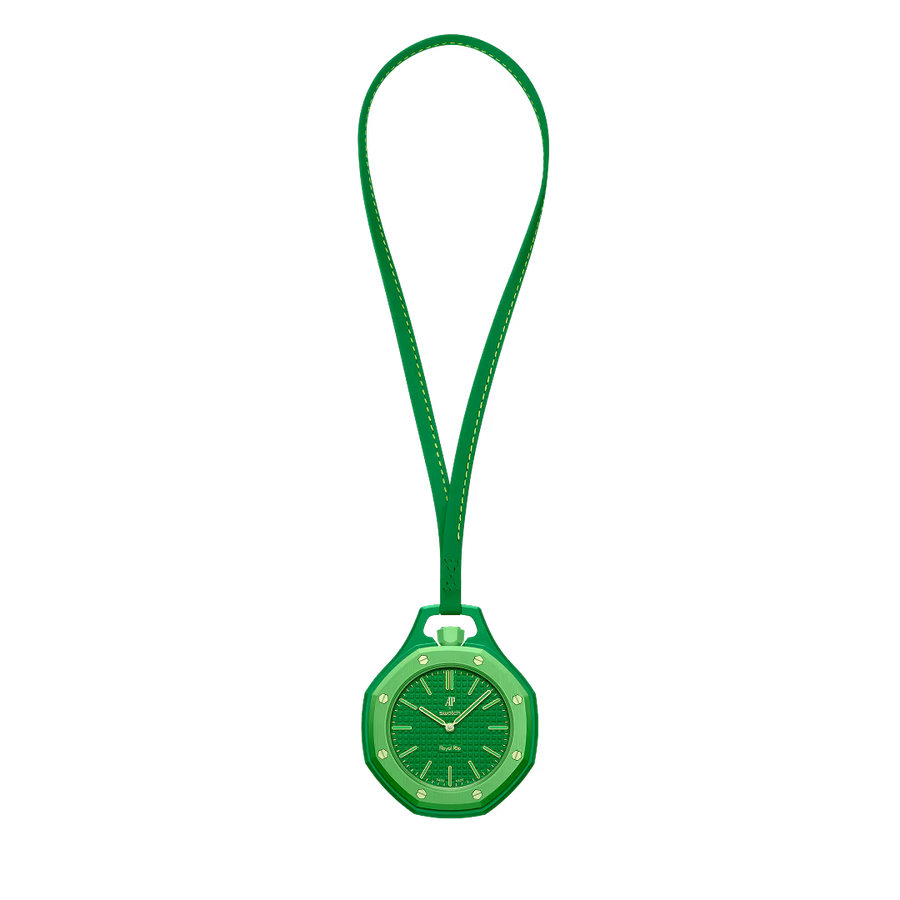 Swatch x Audemars Piguet Royal Pop Green Eight Green Bioceramic Pocket Watch