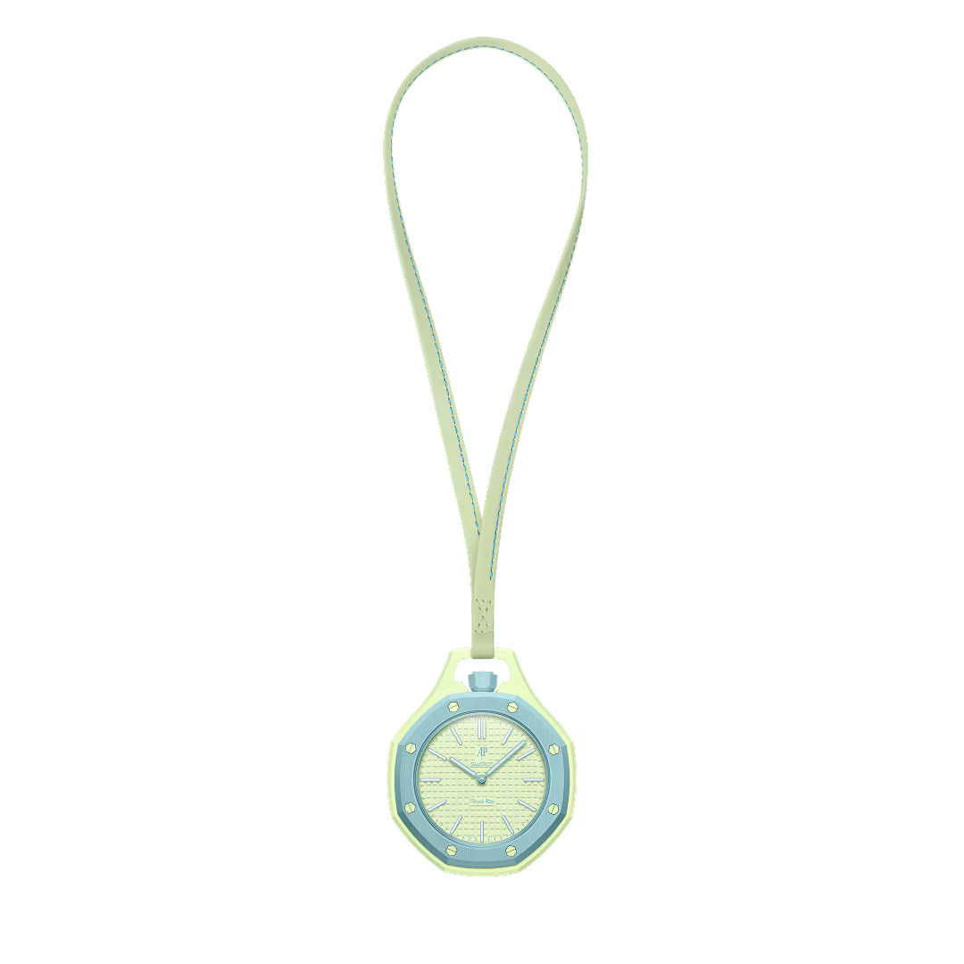 Swatch x Audemars Piguet Royal Pop Blaue Acht Lime Green Bioceramic Pocket Watch