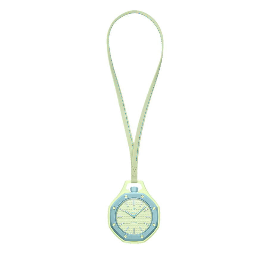 Swatch x Audemars Piguet Royal Pop Blaue Acht Lime Green Bioceramic Pocket Watch