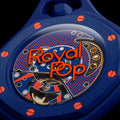 Orenji Hachi Orange Dial Petite Tapisserie Pattern Royal Pop
