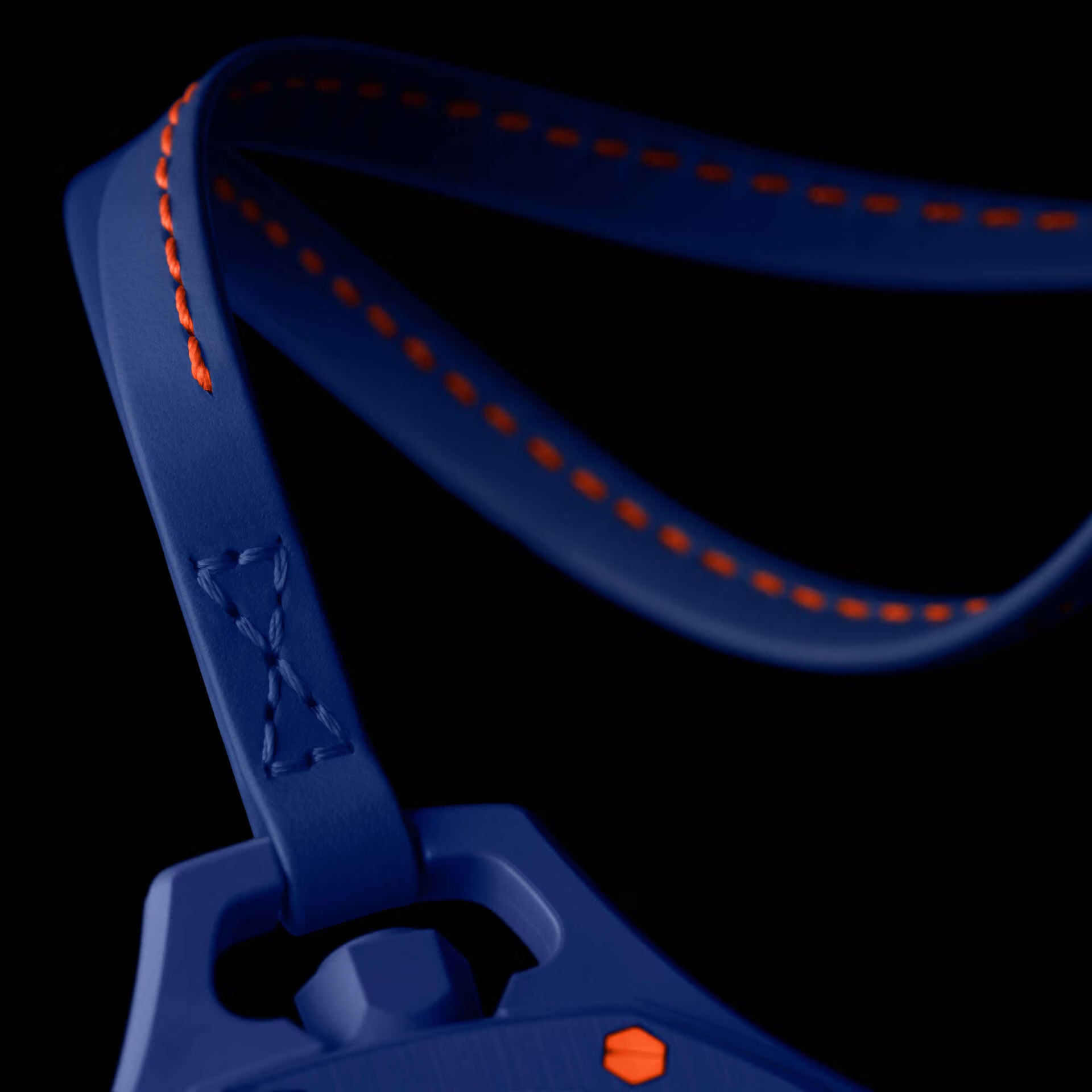 Royal Pop Orenji Hachi Lifestyle Neck Lanyard Blue
