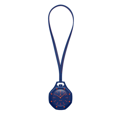 Swatch x Audemars Piguet Royal Pop Orenji Hachi Blue Bioceramic Pocket Watch