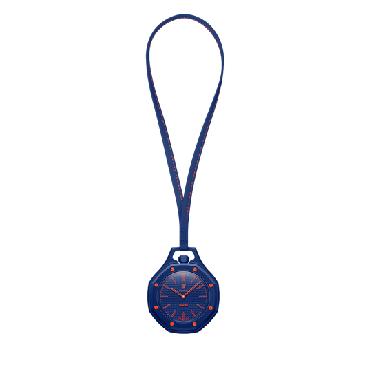 Swatch x Audemars Piguet Royal Pop Orenji Hachi Blue Bioceramic Pocket Watch