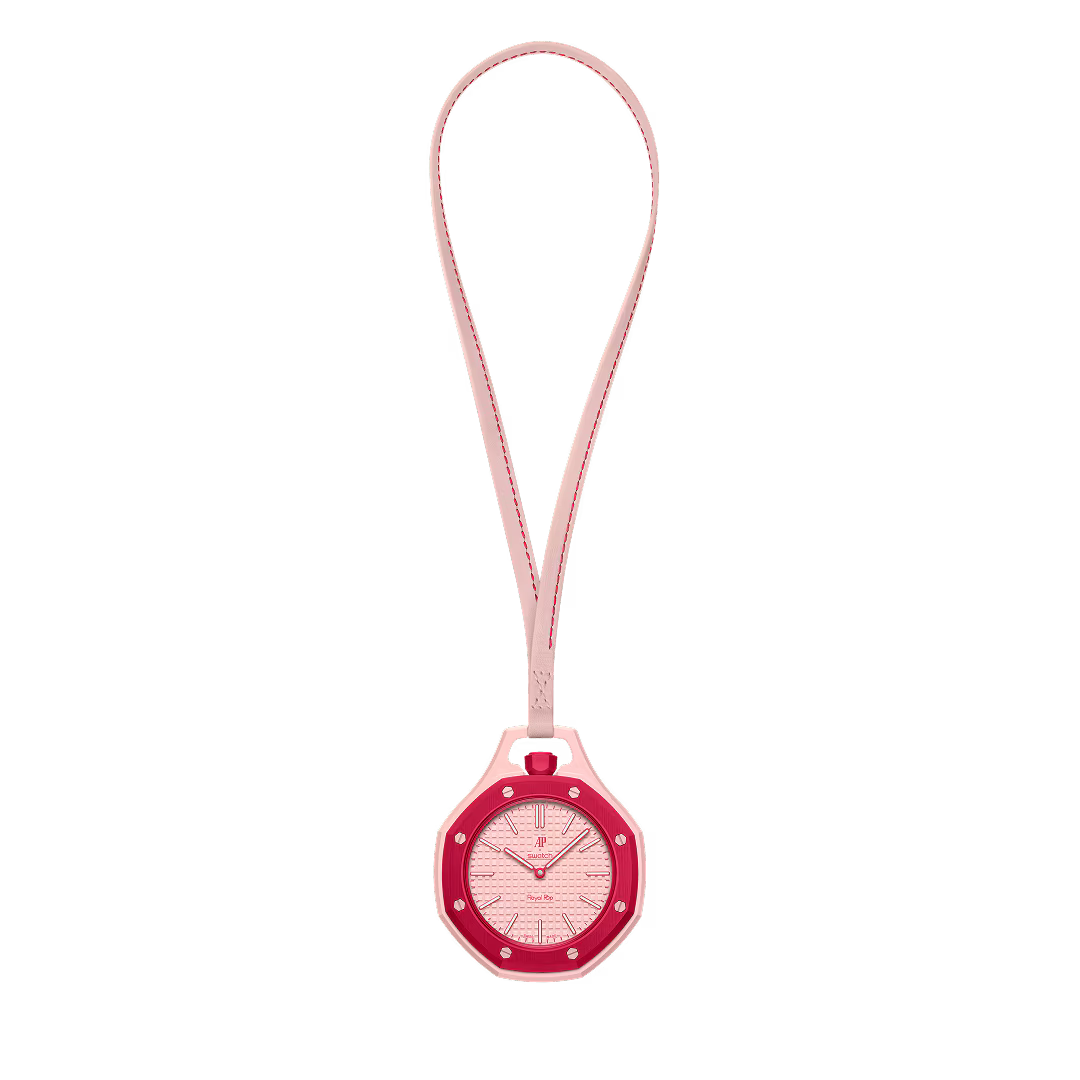 Swatch x Audemars Piguet Royal Pop Otto Rosso Red Bioceramic Pocket Watch