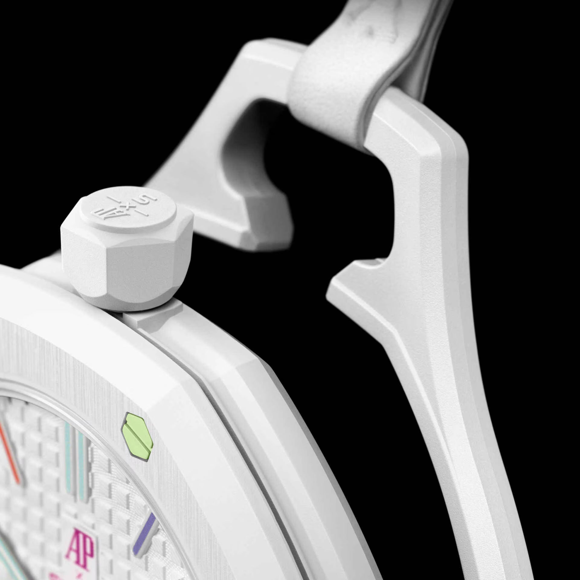 Swatch x AP Royal Pop Huit Blanc SISTEM51 Caseback