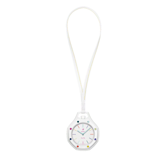 Swatch x Audemars Piguet Royal Pop Huit Blanc White Bioceramic Pocket Watch