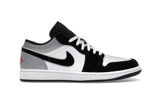 Air Jordan 1 Low 'White Black Matte Silver'