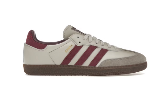 Adidas Samba OG 'Putty Grey Maroon'