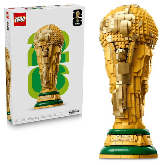 LEGO Editions FIFA World Cup Official Trophy Replica - Kids’ Soccer Decor Building Set - 43020