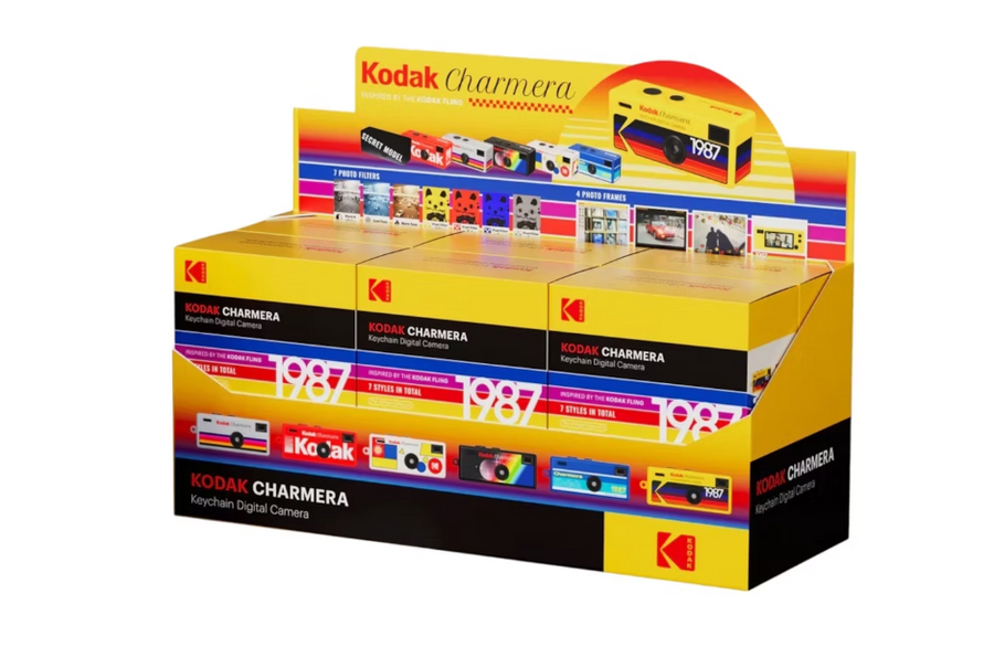 Kodak CHARMERA Digital Camera Keychain Single Box Of Six