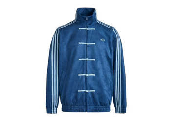 ADIDAS ORIGINALS CTT Chinese Track Top Casual Jacket Light Grey Blue