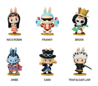 Pop Mart Labubu The Monsters x One Piece Series Single Blind Box (Pack of 1)