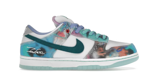 SB Dunk Low Futura Laboratories Bleached Aqua