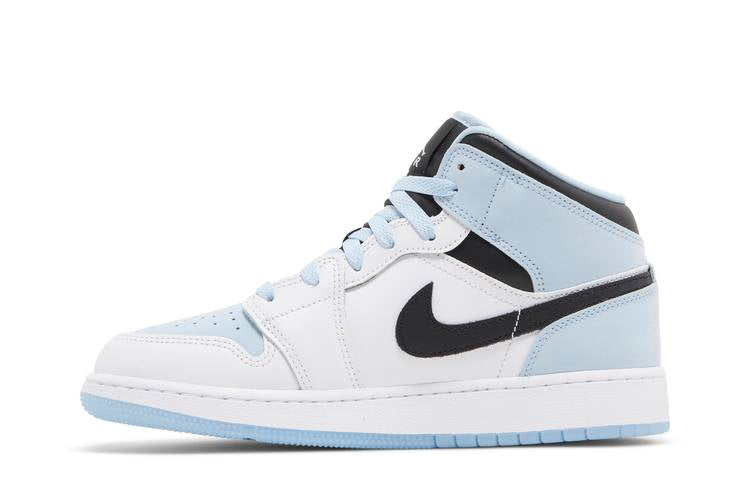 Jordan 1 Mid 'Ice Blue'