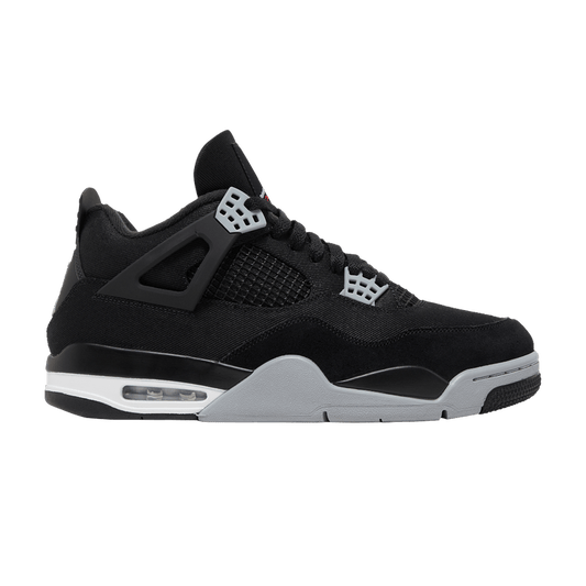 Jordan 4 Retro 'Black Canvas'