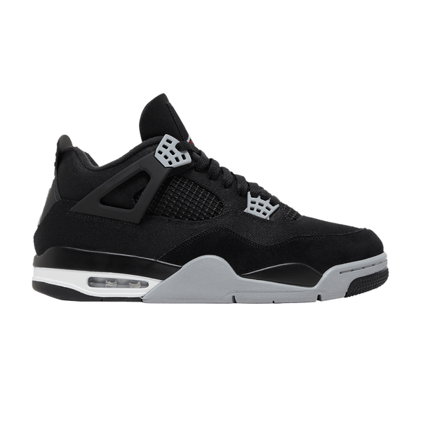 Air Jordan 4 Retro 'Black Canvas'