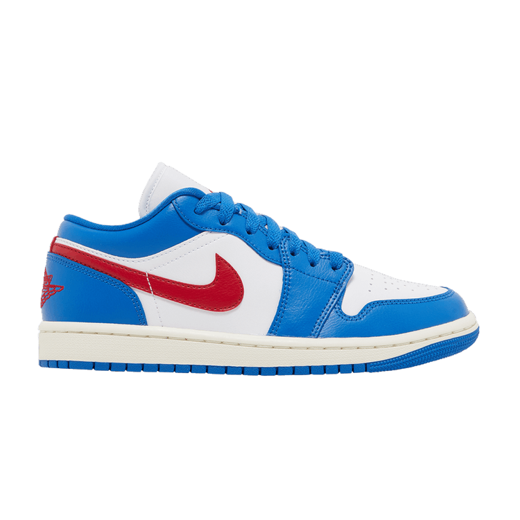 Jordan 1 Low 'Sport Blue Gym Red' (WMNS)