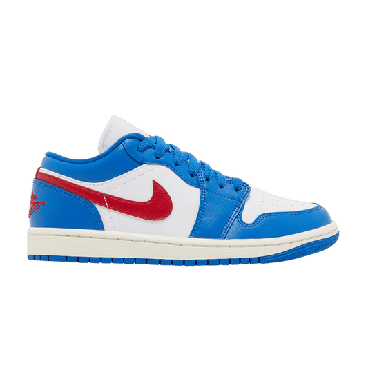 Jordan 1 Low 'Sport Blue Gym Red' (WMNS)