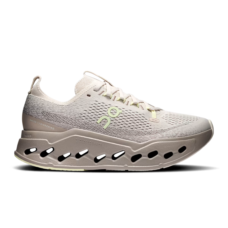 On Running Cloudsurfer Max 'Pelican Limelight' (Women's)