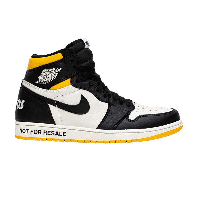 Jordan 1 Retro High 'Not for Resale Varsity Maize'